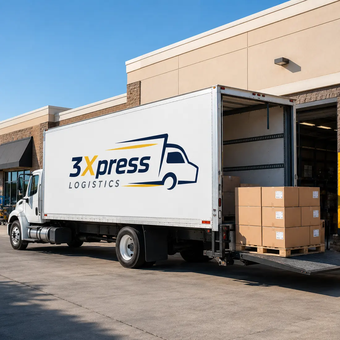 3Xpress Logistics box truck