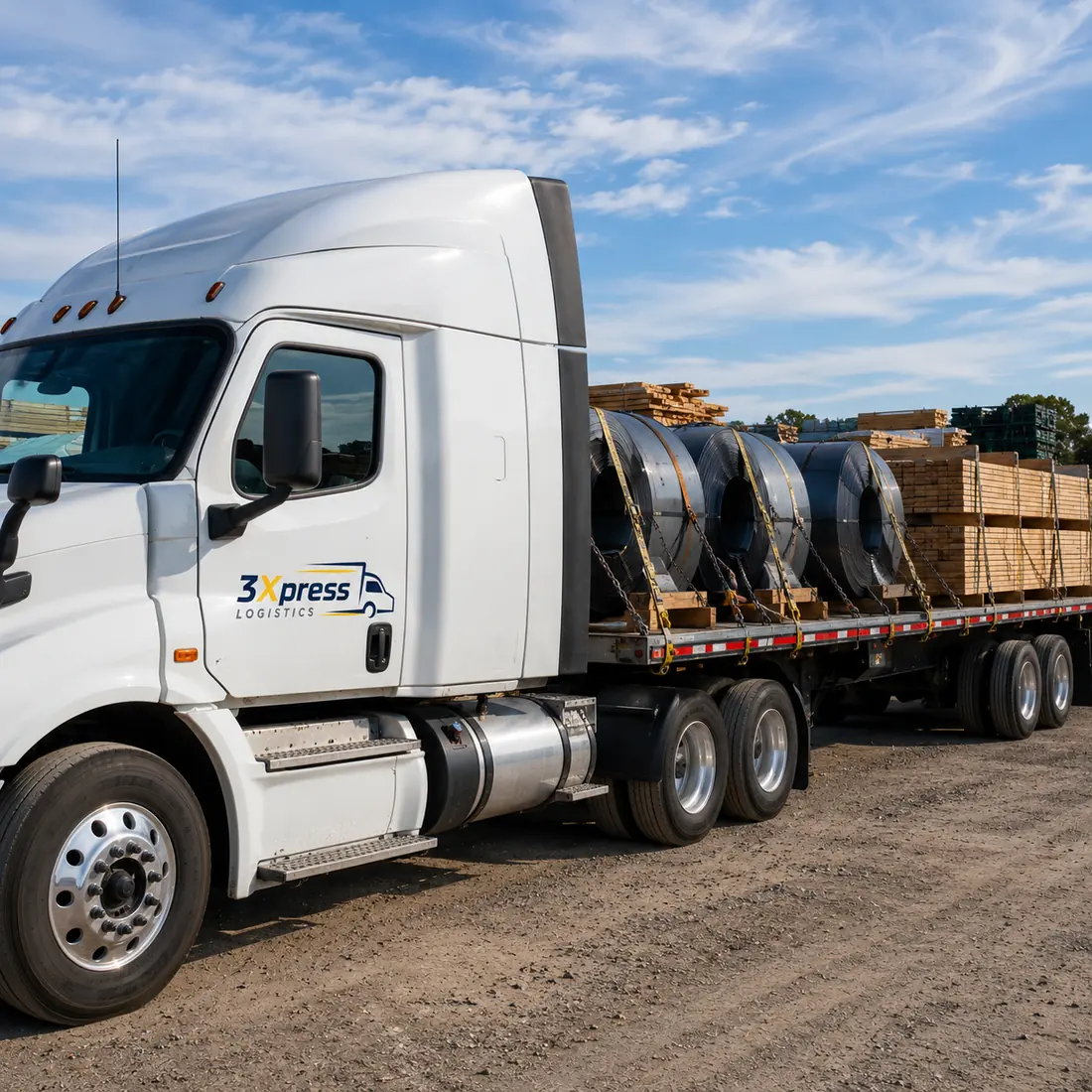 3Xpress Logistics flatbed
